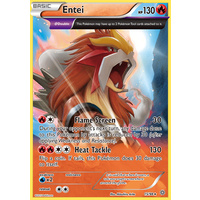 Entei 15/98 XY Ancient Origins Holo Rare Pokemon Card NEAR MINT TCG