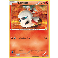 Larvesta 16/98 XY Ancient Origins Common Pokemon Card NEAR MINT TCG