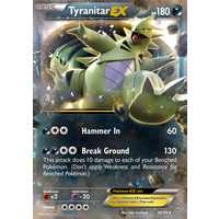 Tyranitar EX 42/98 XY Ancient Origins Holo Ultra Rare Pokemon Card NEAR MINT TCG