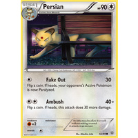 Persian 62/98 XY Ancient Origins Common Pokemon Card NEAR MINT TCG