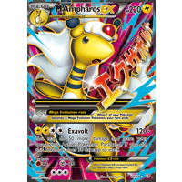 Mega Ampharos EX 88/98 XY Ancient Origins Holo Ultra Rare Full Art Pokemon Card NEAR MINT TCG