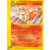 Rapidash 31/147 E-Series Aquapolis Rare Pokemon Card NEAR MINT TCG