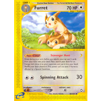 Furret 48/147 E-Series Aquapolis Uncommon Pokemon Card NEAR MINT TCG