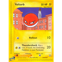 Voltorb 64/147 E-Series Aquapolis Uncommon Pokemon Card NEAR MINT TCG