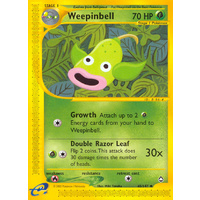 Weepinbell 65/147 E-Series Aquapolis Uncommon Pokemon Card NEAR MINT TCG