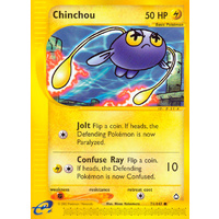 Chinchou 71/147 E-Series Aquapolis Common Pokemon Card NEAR MINT TCG