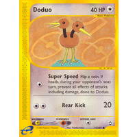 Doduo 73/147 E-Series Aquapolis Common Pokemon Card NEAR MINT TCG