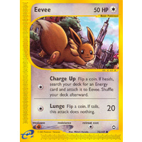 Eevee 75/147 E-Series Aquapolis Common Pokemon Card NEAR MINT TCG