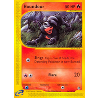 Houndour 86/147 E-Series Aquapolis Common Pokemon Card NEAR MINT TCG
