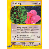 Lickitung 90/147 E-Series Aquapolis Common Pokemon Card NEAR MINT TCG
