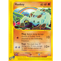 Mankey 92/147 E-Series Aquapolis Common Pokemon Card NEAR MINT TCG