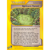 Apricorn Forest 118/147 E-Series Aquapolis Rare Trainer Pokemon Card NEAR MINT TCG