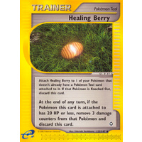 Healing Berry 125/147 E-Series Aquapolis Uncommon Trainer Pokemon Card NEAR MINT TCG