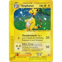 Ampharos H1/H32 E-Series Aquapolis Holo Rare Pokemon Card NEAR MINT TCG