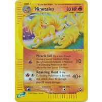 Ninetales 25/147 E-Series Aquapolis Reverse Holo Rare Pokemon Card NEAR MINT TCG
