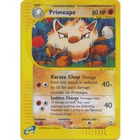 Primeape 29/147 E-Series Aquapolis Reverse Holo Rare Pokemon Card NEAR MINT TCG