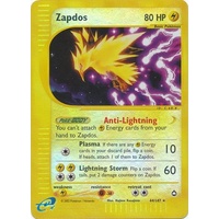 Zapdos 44/147 E-Series Aquapolis Reverse Holo Rare Pokemon Card NEAR MINT TCG