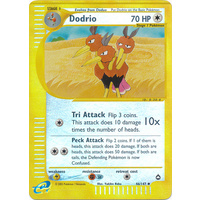 Dodrio 46/147 E-Series Aquapolis Reverse Holo Uncommon Pokemon Card NEAR MINT TCG