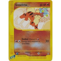 Growlithe 51/147 E-Series Aquapolis Reverse Holo Uncommon Pokemon Card NEAR MINT TCG