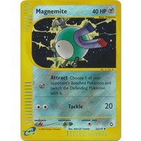 Magnemite 52/147 E-Series Aquapolis Reverse Holo Uncommon Pokemon Card NEAR MINT TCG
