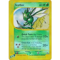 Scyther 57/147 E-Series Aquapolis Reverse Holo Uncommon Pokemon Card NEAR MINT TCG