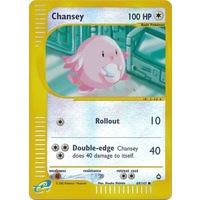 Chansey 69/147 E-Series Aquapolis Reverse Holo Common Pokemon Card NEAR MINT TCG