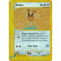 Doduo 73/147 E-Series Aquapolis Reverse Holo Common Pokemon Card NEAR MINT TCG