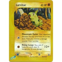 Larvitar 89/147 E-Series Aquapolis Reverse Holo Common Pokemon Card NEAR MINT TCG