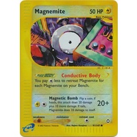 Magnemite 91/147 E-Series Aquapolis Reverse Holo Common Pokemon Card NEAR MINT TCG