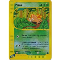 Paras 99/147 E-Series Aquapolis Reverse Holo Common Pokemon Card NEAR MINT TCG