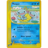 Wooper 117/147 E-Series Aquapolis Reverse Holo Common Pokemon Card NEAR MINT TCG