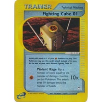 Fighting Cube 01 121/147 E-Series Aquapolis Reverse Holo Uncommon Trainer Pokemon Card NEAR MINT TCG