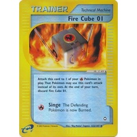 Fire Cube 01 122/147 E-Series Aquapolis Reverse Holo Uncommon Trainer Pokemon Card NEAR MINT TCG