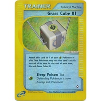 Grass Cube 01 124/147 E-Series Aquapolis Reverse Holo Uncommon Trainer Pokemon Card NEAR MINT TCG