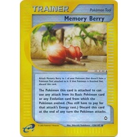 Memory Berry 128/147 E-Series Aquapolis Reverse Holo Uncommon Trainer Pokemon Card NEAR MINT TCG