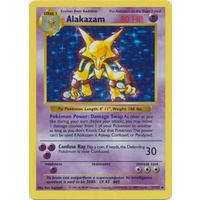 Alakazam 1/102 Base Set Shadowless Holo Rare Pokemon Card NEAR MINT TCG