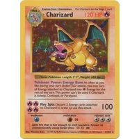 Charizard 4/102 Base Set Shadowless Holo Rare Pokemon Card NEAR MINT TCG