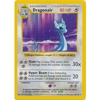 Dragonair 18/102 Base Set Shadowless Rare Pokemon Card NEAR MINT TCG