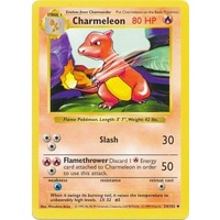 Charmeleon 24/102 Base Set Shadowless Uncommon Pokemon Card NEAR MINT TCG
