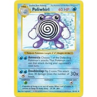 Poliwhirl 38/102 Base Set Shadowless Uncommon Pokemon Card NEAR MINT TCG