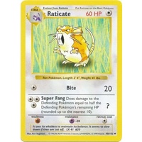 Raticate 40/102 Base Set Shadowless Uncommon Pokemon Card NEAR MINT TCG