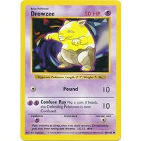 Drowzee 49/102 Base Set Shadowless Common Pokemon Card NEAR MINT TCG