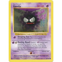 Gastly 50/102 Base Set Shadowless Common Pokemon Card NEAR MINT TCG