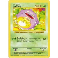 Koffing 51/102 Base Set Shadowless Common Pokemon Card NEAR MINT TCG