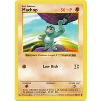 Machop 52/102 Base Set Shadowless Common Pokemon Card NEAR MINT TCG