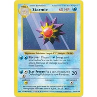 Starmie 64/102 Base Set Shadowless Common Pokemon Card NEAR MINT TCG
