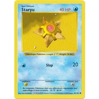 Staryu 65/102 Base Set Shadowless Common Pokemon Card NEAR MINT TCG