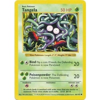 Tangela 66/102 Base Set Shadowless Common Pokemon Card NEAR MINT TCG