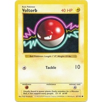 Voltorb 67/102 Base Set Shadowless Common Pokemon Card NEAR MINT TCG