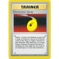 Devolution Spray 72/102 Base Set Shadowless Rare Trainer Pokemon Card NEAR MINT TCG